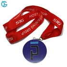 Cugle Metal Maker Custom Design Colorful 3D Blank Metal Sports Award Medal