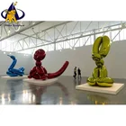 Simba52 dog Statue Handmade Outdoor Garden Animal Decoration Stainless Steel Modern Abstract Sculpture