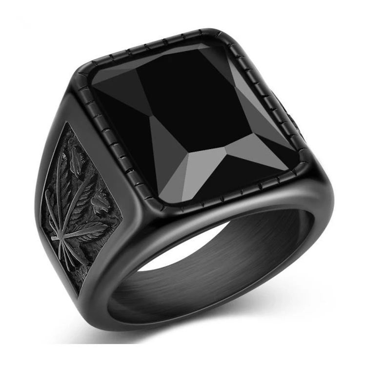 Men's Black Crystal Stone Black Plated Stainless Steel Ring For Wedding, Red/black/green/blue
Men's Black Crystal Stone Black Plated Stainless Steel Ring For Wedding, Red/black/green/blue