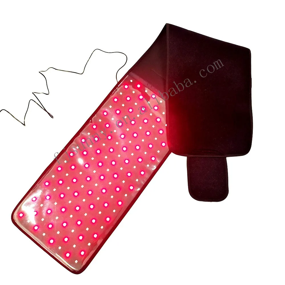 Factory custom Portable and rechargeable professional red light therapy belt wrap, Black
Factory custom Portable and rechargeable professional red light therapy belt wrap, Black