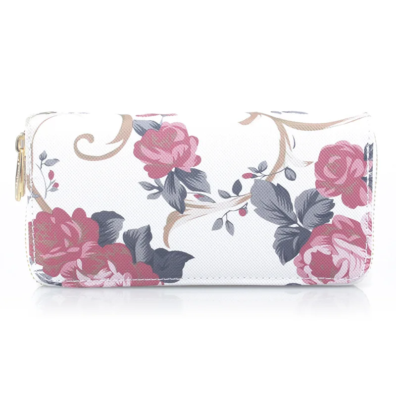 New Lady Wallets Long PU Print Double Pull Mobile Phone Bags Rose Handbag Multi-card Large-capacity Card Wallets, Black, blue, yellow, purple, hot pink, pink
New Lady Wallets Long PU Print Double Pull Mobile Phone Bags Rose Handbag Multi-card Large-capacity Card Wallets, Black, blue, yellow, purple, hot pink, pink
