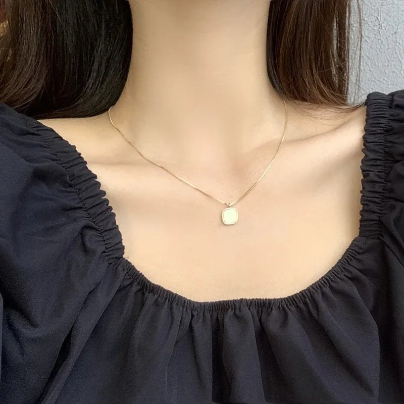 GOGO JEWELRY womens necklaces 2021 geometric square pendant gold plated chains for necklace
GOGO JEWELRY womens necklaces 2021 geometric square pendant gold plated chains for necklace