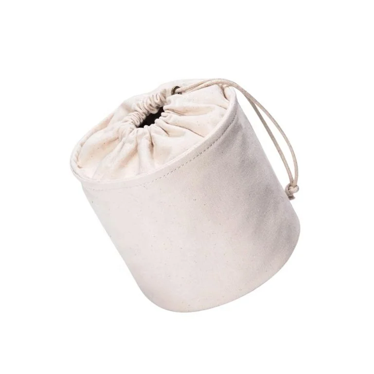 Simple and generous, light and convenient canvas art bucket original storage bag female mini liner bag 2
Simple and generous, light and convenient canvas art bucket original storage bag female mini liner bag 2