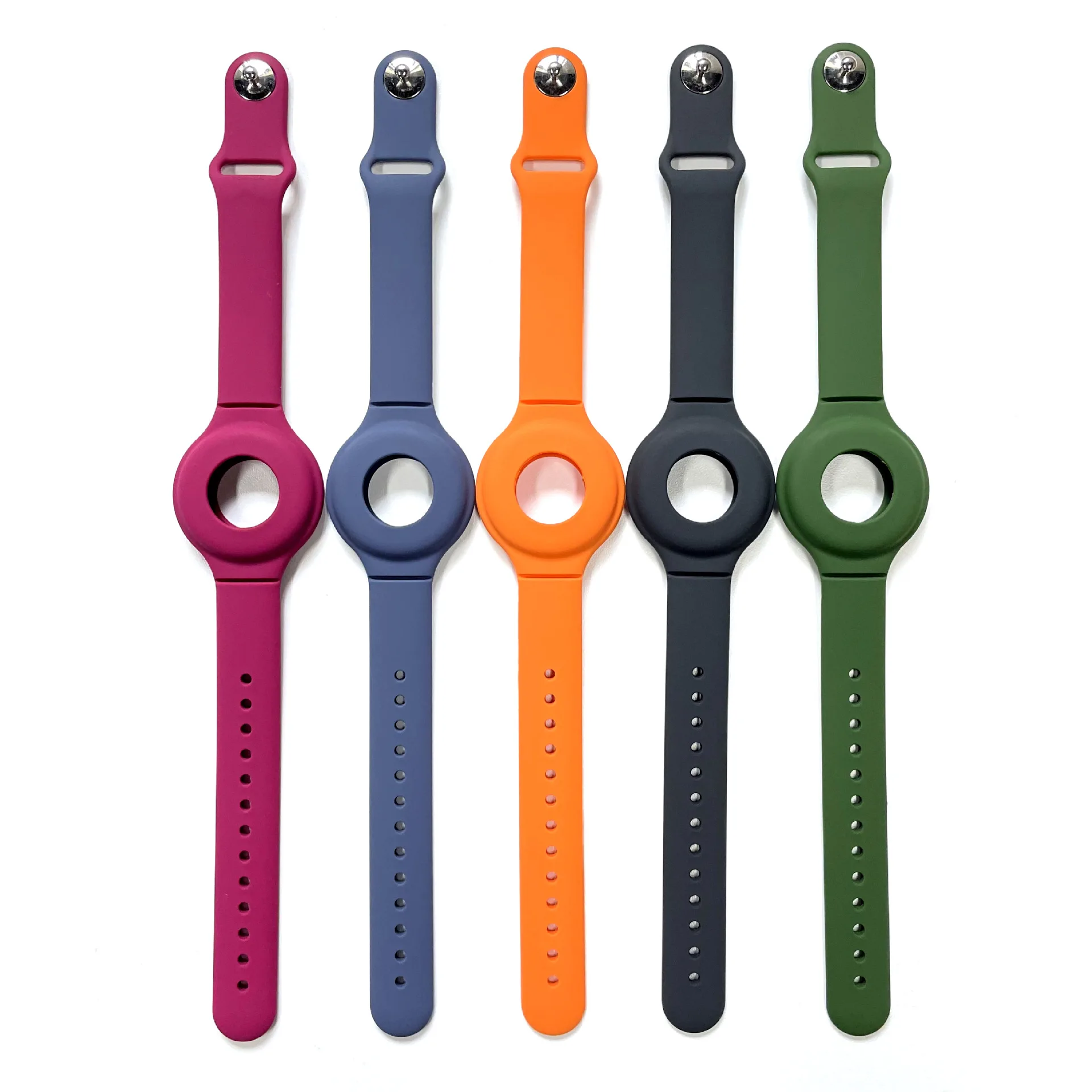 Lianmi New Solid color Soft Silicone Watch Band Strap Creative Protective Bracelet Case For Airtag Case For Children, Multi colors/as the picture shows
Lianmi New Solid color Soft Silicone Watch Band Strap Creative Protective Bracelet Case For Airtag Case For Children, Multi colors/as the picture shows