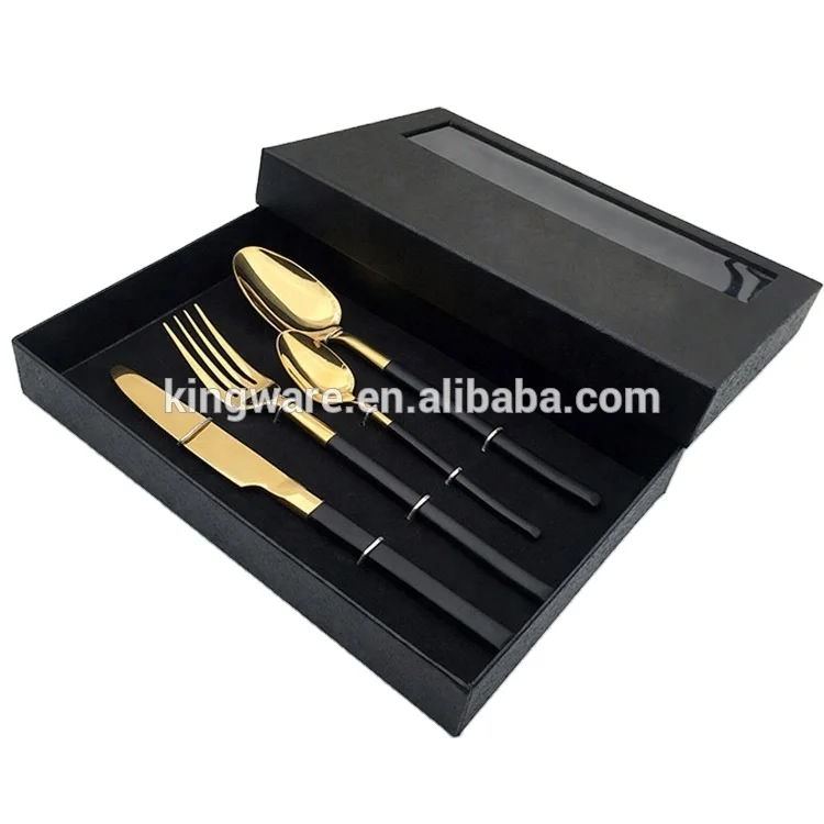 4psc/set tableware black spoon fork and knife rose gold plastic cutlery flatware set wedding hotel dinnerware dining table set
4psc/set tableware black spoon fork and knife rose gold plastic cutlery flatware set wedding hotel dinnerware dining table set