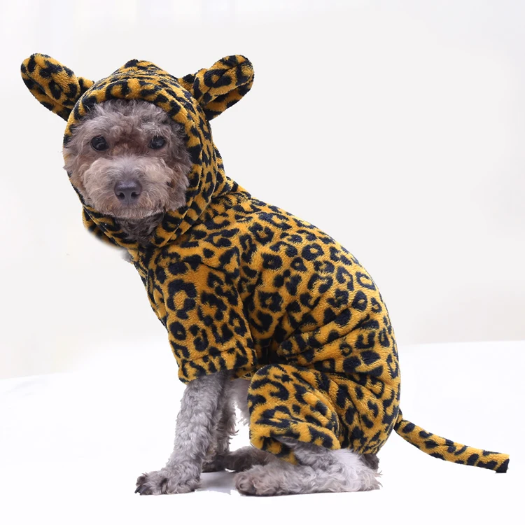 Custom Logo Label Wholesale Autumn Winter Funny Leopard Print Four Legs Dog Clothes*
Custom Logo Label Wholesale Autumn Winter Funny Leopard Print Four Legs Dog Clothes*