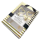 Good Wedding Favors gold color Wine Stopper Heart Shaped and bottle opener