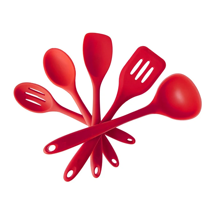 Durable Food Grade Hot Sale Kitchenware 5pcs Cooking Tools Silicone Kitchen Utensil Set
Durable Food Grade Hot Sale Kitchenware 5pcs Cooking Tools Silicone Kitchen Utensil Set