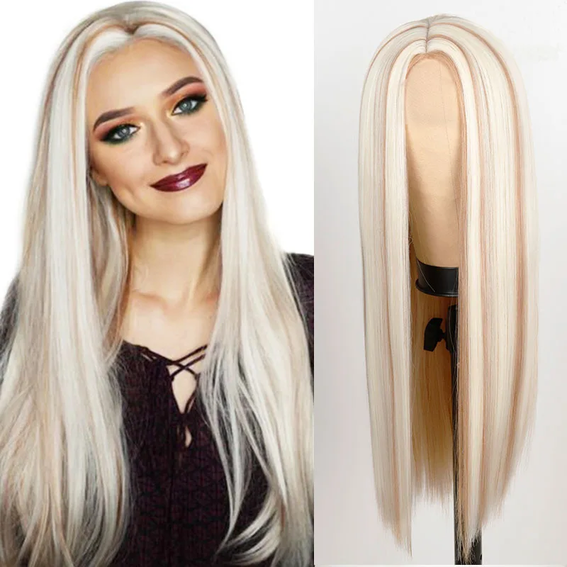 Vigorous 28 Inches Long Straight Hair Extension Wigs Ombre Heat Resistant Full Cheap Woman Synthetic Hair Wigs With Lace Front
Vigorous 28 Inches Long Straight Hair Extension Wigs Ombre Heat Resistant Full Cheap Woman Synthetic Hair Wigs With Lace Front