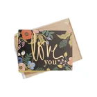 China style thank you greeting cards for teacher, parents