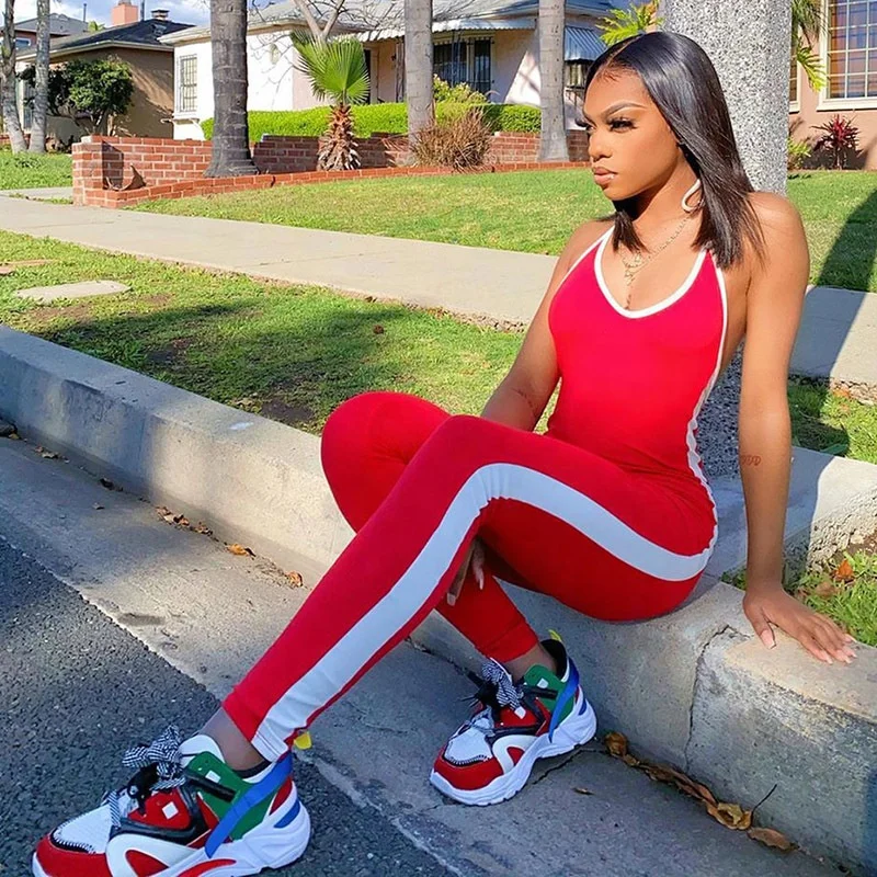Amazon Europe and the United States popular 2020 summer women's sexy open back Yoga Pants sports Jumpsuit
Amazon Europe and the United States popular 2020 summer women's sexy open back Yoga Pants sports Jumpsuit