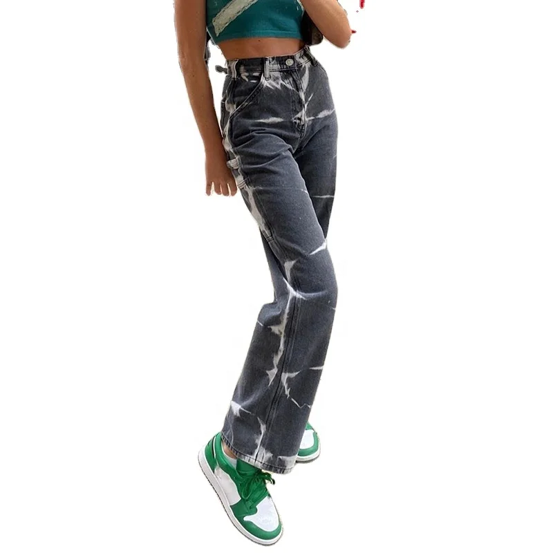 2021 Europe and America women's dress Street hipsters sexy slim high waist tie-dyed casual fashion straight jeans
2021 Europe and America women's dress Street hipsters sexy slim high waist tie-dyed casual fashion straight jeans