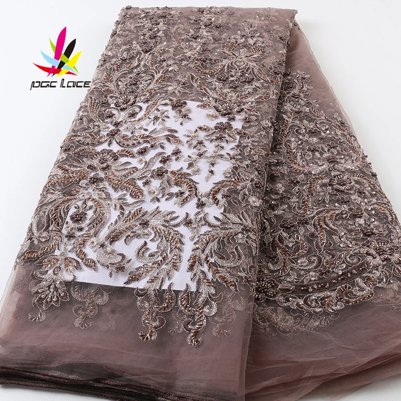 2021 Latest Luxury Handmade Beaded Lace African Tulle Lace With Beads Bridal Lace Fabrics
2021 Latest Luxury Handmade Beaded Lace African Tulle Lace With Beads Bridal Lace Fabrics