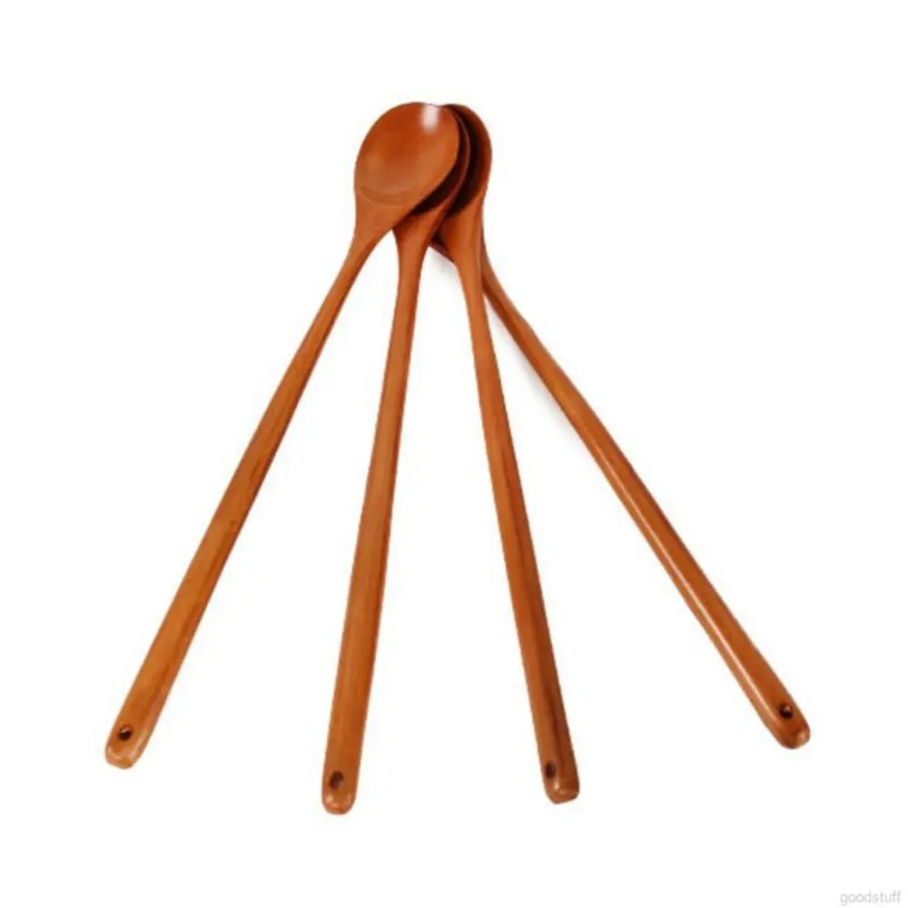 Wooden Large Long Handled Spoon Kids Spoon Wood Rice Soup Dessert Spoon Coffee Tea Mixing Tableware, Wood color
Wooden Large Long Handled Spoon Kids Spoon Wood Rice Soup Dessert Spoon Coffee Tea Mixing Tableware, Wood color