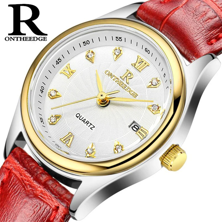 Ontheedge 013 P Ultra thin Waterproof Fashion Genuine Leather Strap Quartz Ladies Luxury Watch Vintage Women Watches
Ontheedge 013 P Ultra thin Waterproof Fashion Genuine Leather Strap Quartz Ladies Luxury Watch Vintage Women Watches
