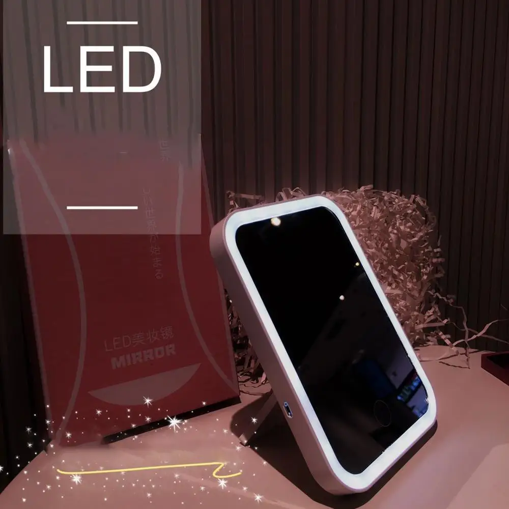 Low Price Wholesale Customization Travel mini Luxury Smart Portable Makeup Case Lighted Led Makeup Mirror, Pink,white
Low Price Wholesale Customization Travel mini Luxury Smart Portable Makeup Case Lighted Led Makeup Mirror, Pink,white