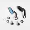 Universal Motorcycle Mirror CNC Aluminum 22mm Handle Bar End Rearview Side Mirrors Handlebar grips Rearview Side Mirror