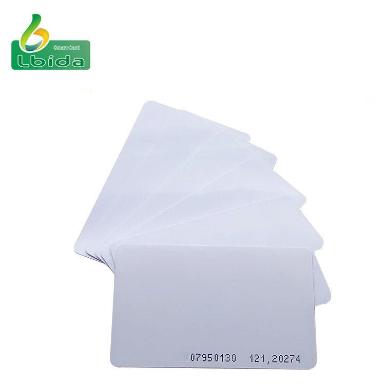 plastic card with number printing - buy lf 125khz magntic stripe