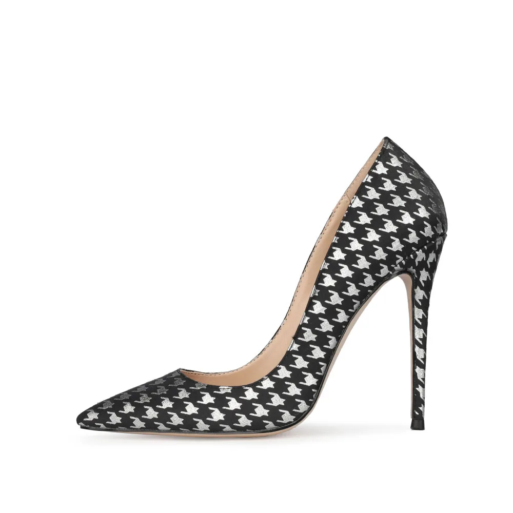 Best Price 2021 Thin High Heel Pointed Toe Fashion Houndstooth Women Pumps Shoes For Women and Girls
Best Price 2021 Thin High Heel Pointed Toe Fashion Houndstooth Women Pumps Shoes For Women and Girls