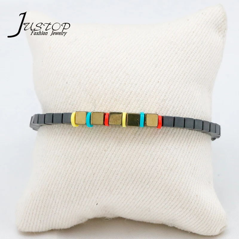 2021 Wholesale cheapest adjustable hematite elastic rope bracelet polymer clay for men women bracelet
2021 Wholesale cheapest adjustable hematite elastic rope bracelet polymer clay for men women bracelet