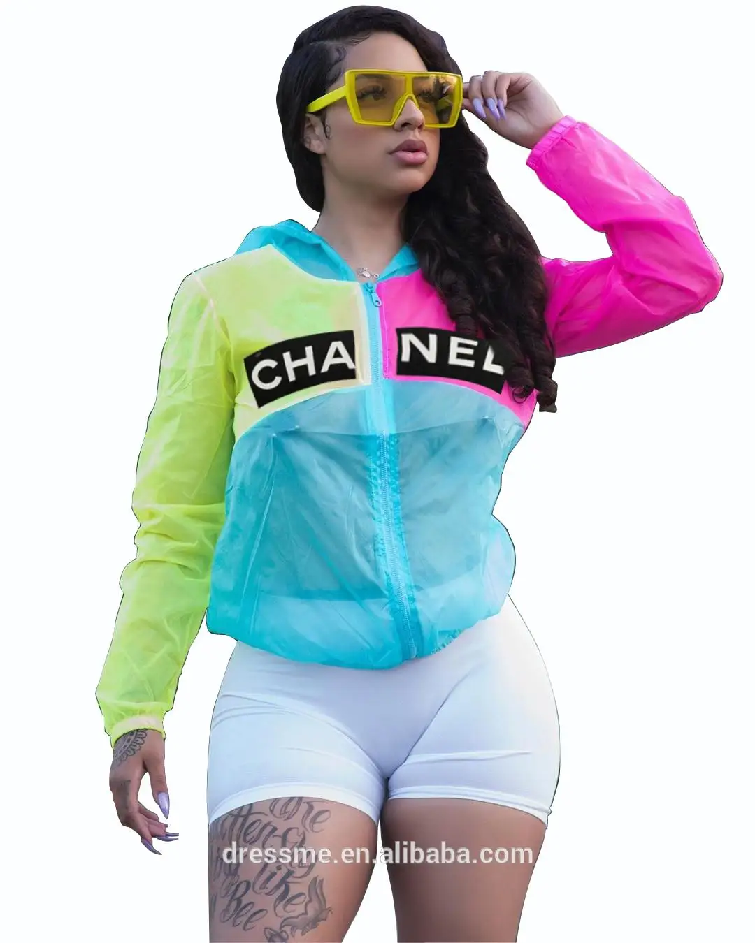 2021 Pullover Summer Sunscreen Hoodies Lady Sehe Color Matching Zipper Hoodie For Women
2021 Pullover Summer Sunscreen Hoodies Lady Sehe Color Matching Zipper Hoodie For Women
