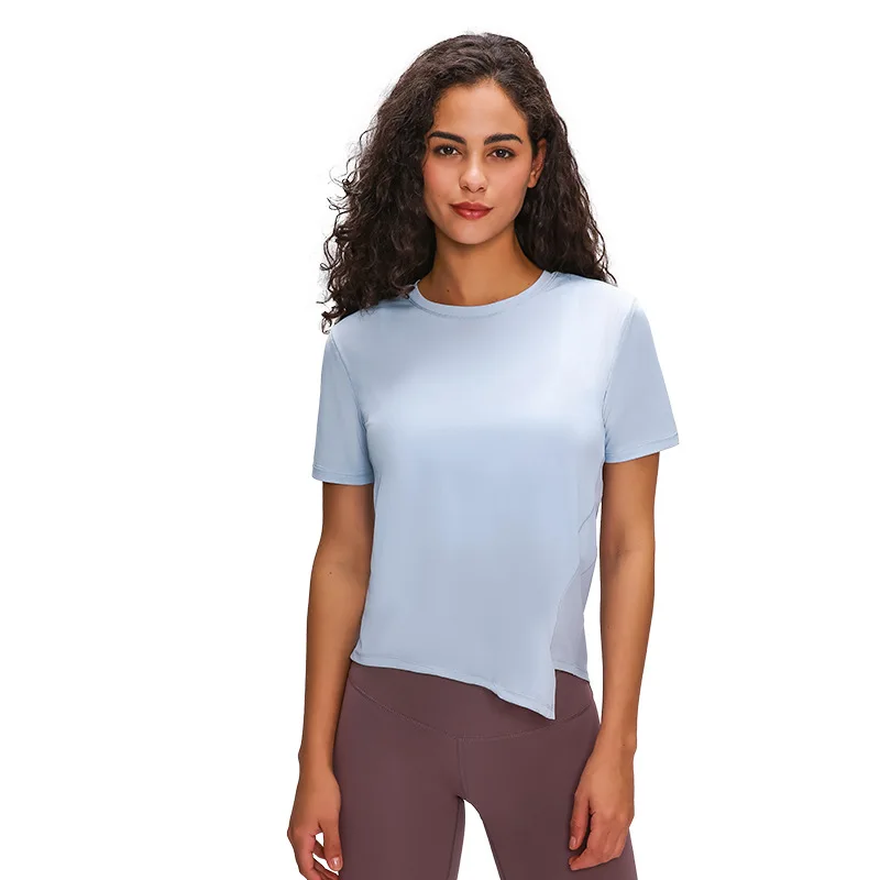 Summer Mesh Yoga Short Sleeved Training Running Moisture Sweat Solid Color Fitness Top, White, yellow, purple, black
Summer Mesh Yoga Short Sleeved Training Running Moisture Sweat Solid Color Fitness Top, White, yellow, purple, black