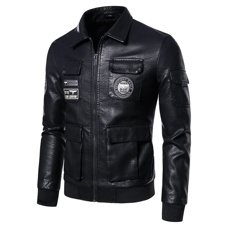 Fashion pilot jacket leather man motorcycle riding touring leather jacket with armors
Fashion pilot jacket leather man motorcycle riding touring leather jacket with armors