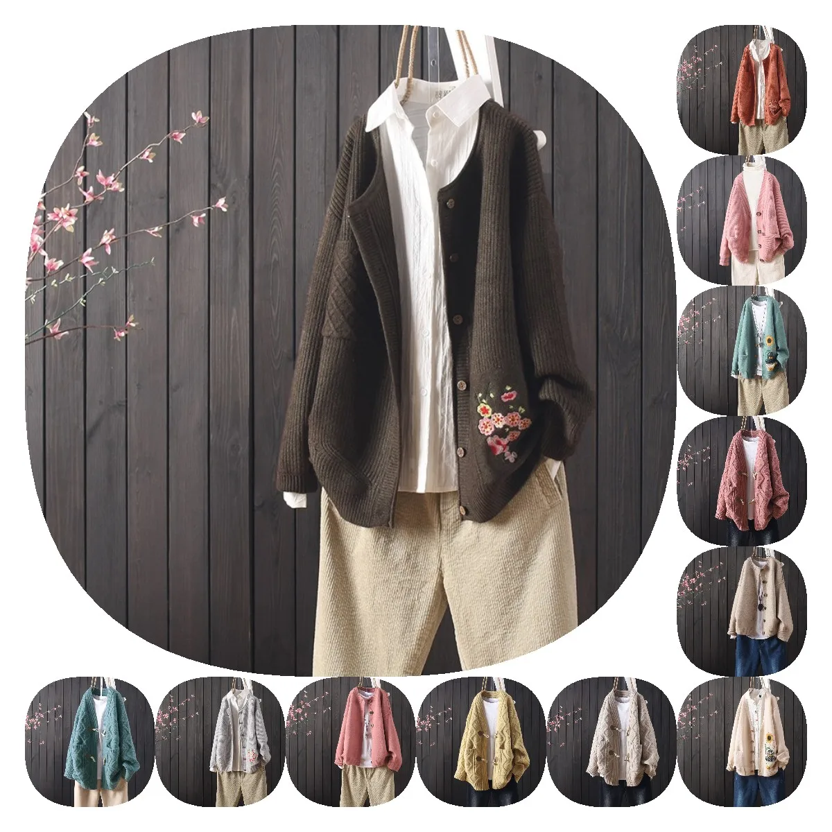 2021 new High quality Women's knitted cardigan, reliable manufacturer of stylish warm women's sweater outerwear
2021 new High quality Women's knitted cardigan, reliable manufacturer of stylish warm women's sweater outerwear
