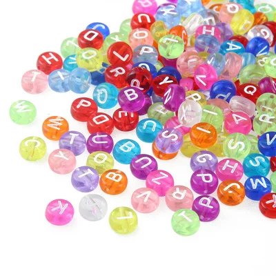 7mm DIY Clear Colorful Acrylic Alphabet Letter Beads for Bracelets, Necklaces, Key Chains,Jewelry Making
7mm DIY Clear Colorful Acrylic Alphabet Letter Beads for Bracelets, Necklaces, Key Chains,Jewelry Making