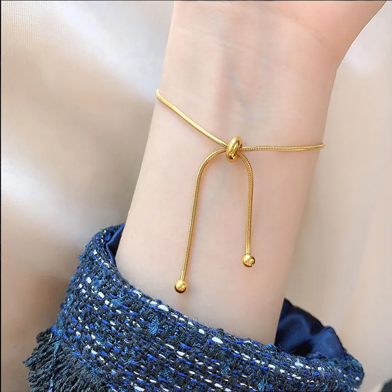 Vershal Unisex Design Titanium Steel Gold Plated Minimalist Adjustable Chain Bracelets Anklets, Picture
Vershal Unisex Design Titanium Steel Gold Plated Minimalist Adjustable Chain Bracelets Anklets, Picture