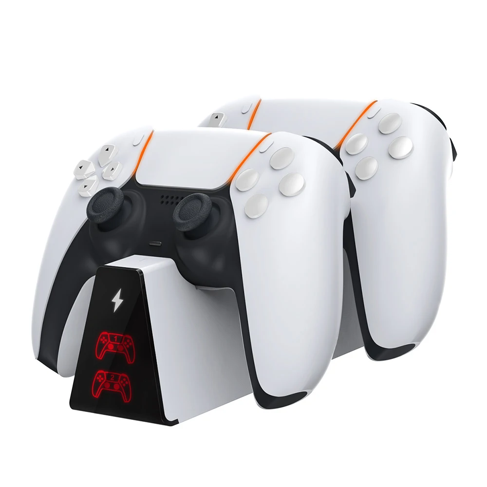 Hot Selling Controller Charger Wall Mount LED Dock Wireless Cc Ps5 Dualsense Charging Station With Cooling Fan
Hot Selling Controller Charger Wall Mount LED Dock Wireless Cc Ps5 Dualsense Charging Station With Cooling Fan