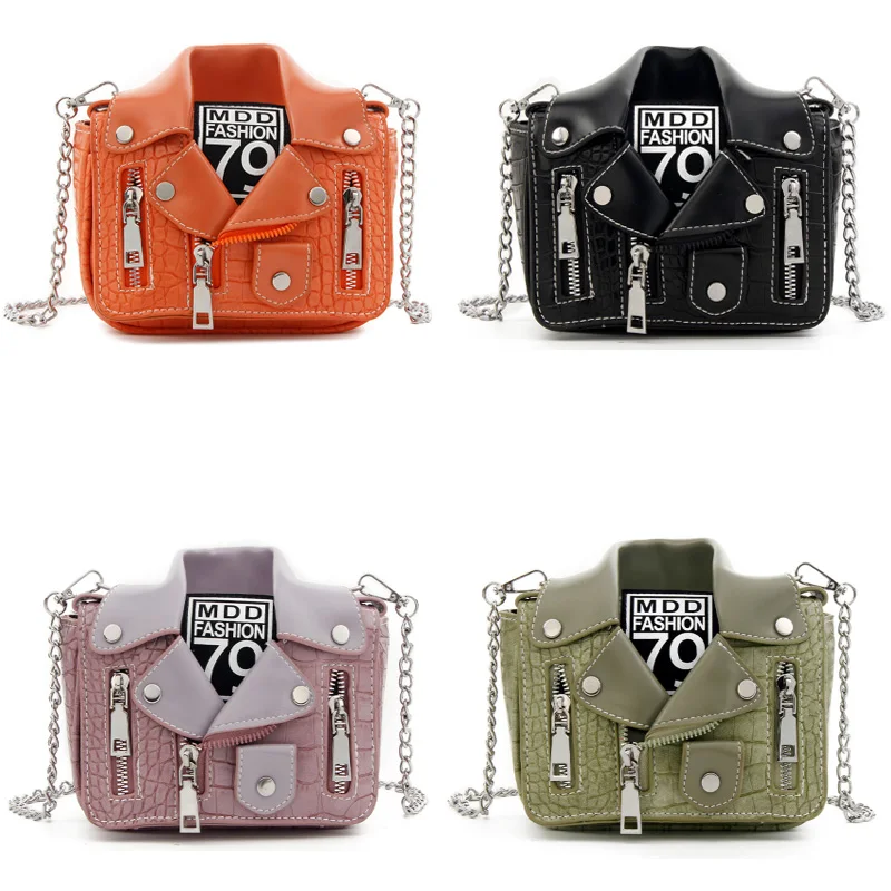 2020 New Arrivals Hot Selling Pu Leather Jacket Purse Colored Jacket Square Shaped Bag Handbag Women Fashion Crossbody
2020 New Arrivals Hot Selling Pu Leather Jacket Purse Colored Jacket Square Shaped Bag Handbag Women Fashion Crossbody