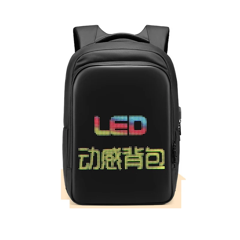 23L LED Screen backpack Smart LED Backpack with Customizable Digital Pixel for advertising man woman, Blue,black, gray
23L LED Screen backpack Smart LED Backpack with Customizable Digital Pixel for advertising man woman, Blue,black, gray