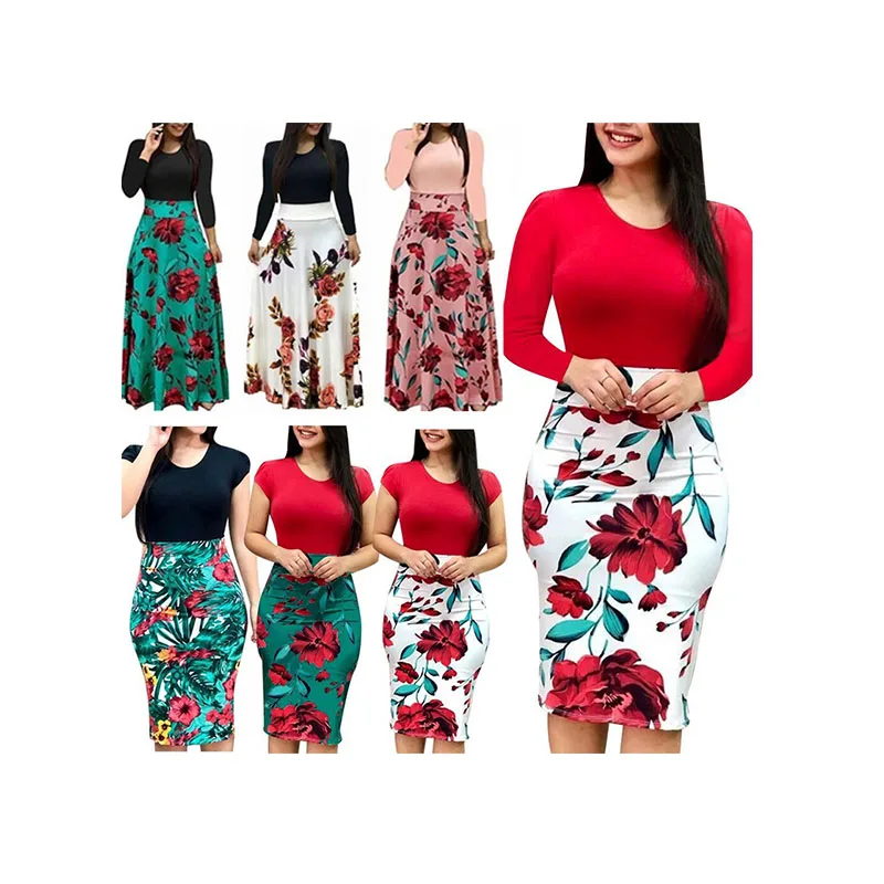 Amazon Hot Sales Fashion Women Floral Maxi Dress Party Dresses Women Summer Beach Long Skirt Women Flower Casual Clothes Dresses, Customized color
Amazon Hot Sales Fashion Women Floral Maxi Dress Party Dresses Women Summer Beach Long Skirt Women Flower Casual Clothes Dresses, Customized color
