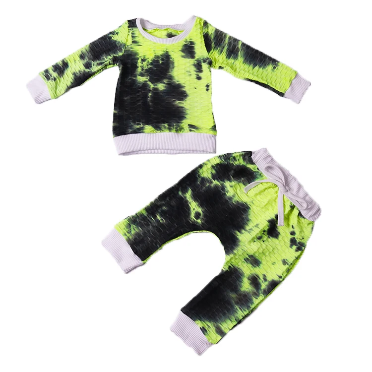 2020 New Comfortable Cotton Tie-Dye Color Long-Sleeved Trousers Two-Piece Kids Girls Clothing Suitet
2020 New Comfortable Cotton Tie-Dye Color Long-Sleeved Trousers Two-Piece Kids Girls Clothing Suitet