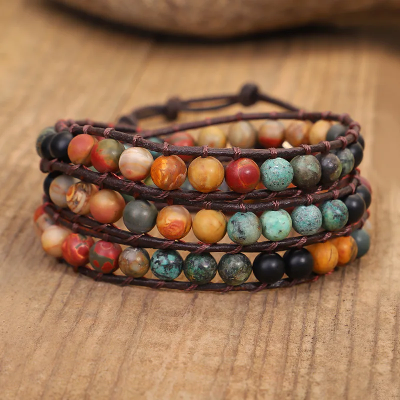 Vintage Men Multi-layer Leather Bracelet Braided Wristband Bangles Star Leaf tree of life Handmade Rope Wrap Bracelets Set
Vintage Men Multi-layer Leather Bracelet Braided Wristband Bangles Star Leaf tree of life Handmade Rope Wrap Bracelets Set