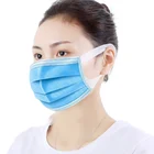 3 Ply Disposable Mask Protection Face Mask Waterproof Anti-spitting- 50 pieces/box