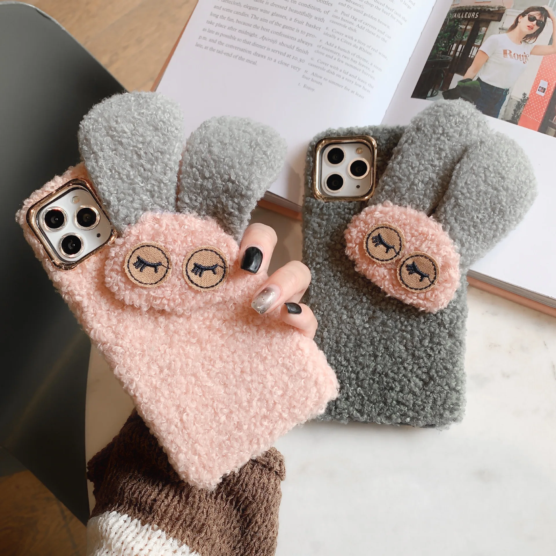 Free Shipping Cute Fur Rabbit Cell Phone Case for iPhone 12 11 for Huawei Samsung Xiaomi Mobile Phone Cover Bag Accessories
Free Shipping Cute Fur Rabbit Cell Phone Case for iPhone 12 11 for Huawei Samsung Xiaomi Mobile Phone Cover Bag Accessories