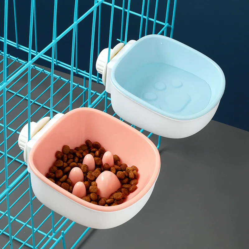 Removeable Hanging Pet Cage Bowl Crate Dog Bowl Pet Slow Food Bowl Cat Water Feeder, As picture
Removeable Hanging Pet Cage Bowl Crate Dog Bowl Pet Slow Food Bowl Cat Water Feeder, As picture