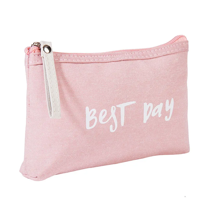 Waterproof canvas cosmetic bag female portable letter girl storage small Toiletry pouch makeup bag
Waterproof canvas cosmetic bag female portable letter girl storage small Toiletry pouch makeup bag