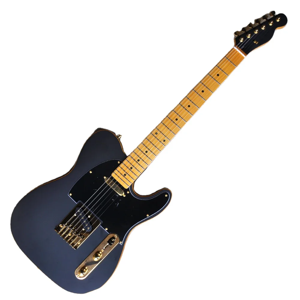 Flyoung High Quality Guitar Tele Electric Guitar 6 Strings Matte Black guitar Stringed Instruments
Flyoung High Quality Guitar Tele Electric Guitar 6 Strings Matte Black guitar Stringed Instruments