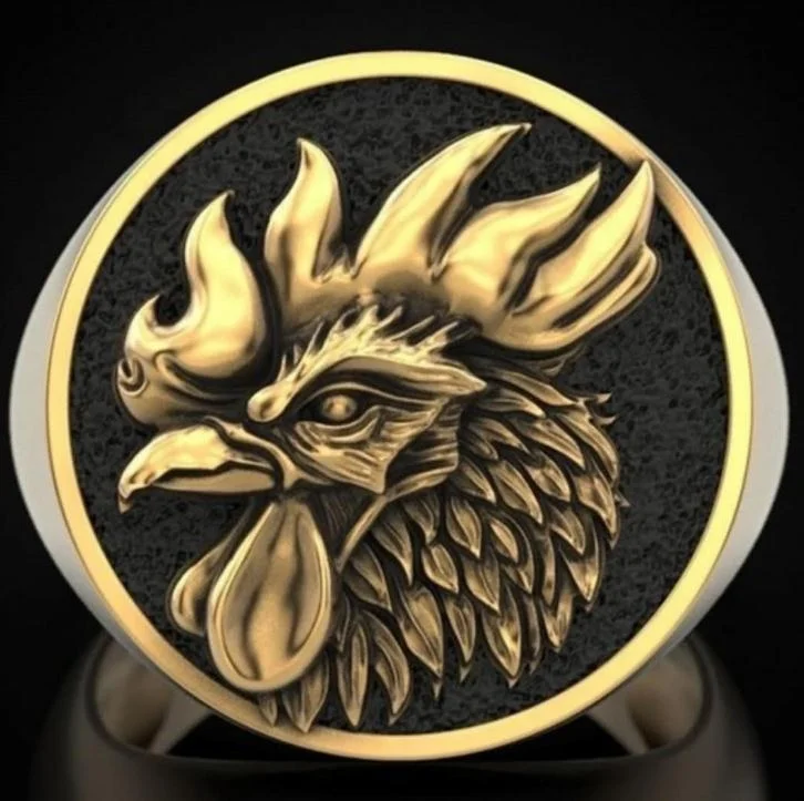 Hot Sale European Fashion Animal Personality Ring Male Man Gold Stainless Steel Vintage 2021 Cock Rings For Men
Hot Sale European Fashion Animal Personality Ring Male Man Gold Stainless Steel Vintage 2021 Cock Rings For Men