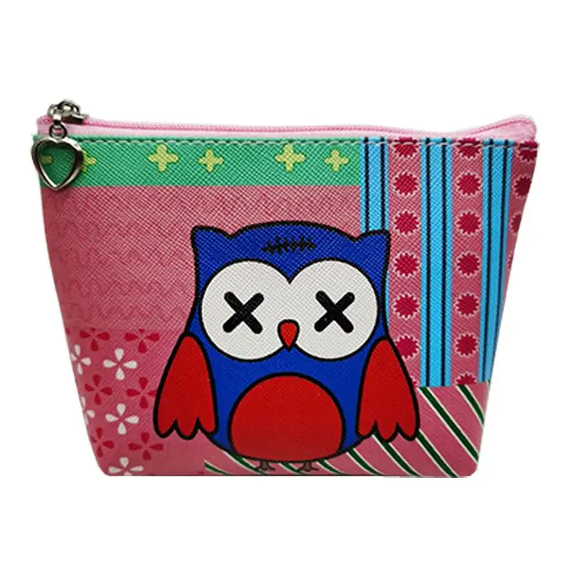 Girls Cute Owl Mini PU Leather Wholesale Purses Zipper Cartoon Animal Coin Purse Wallet
Girls Cute Owl Mini PU Leather Wholesale Purses Zipper Cartoon Animal Coin Purse Wallet
