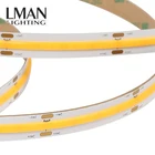 Angle Led High Brightness Big View Angle 24V 320leds/m 10W 12W Flexible Cob Led Strip
