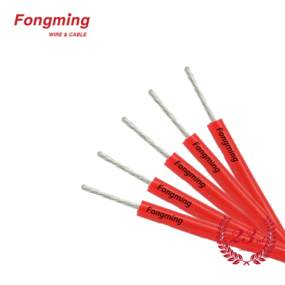 High Temperature red Silicone Wire Rubber Insulated Electrical Wire