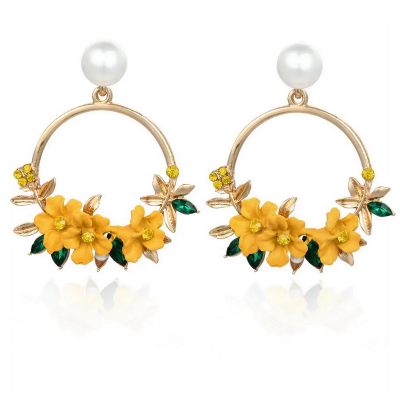Shangjie OEM Anillo Flower clay pearl stud earrings flower earrings gold 2021 trendy earring, Colorful
Shangjie OEM Anillo Flower clay pearl stud earrings flower earrings gold 2021 trendy earring, Colorful