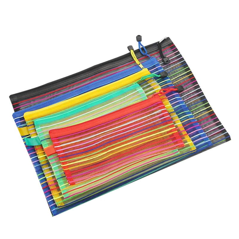 300 pcs Mesh Zipper Pouch Multipurpose Travel Mesh Bag For Cosmetics Offices Supplies Travel Accessories, Yellow, green, blue, black,purple and red
300 pcs Mesh Zipper Pouch Multipurpose Travel Mesh Bag For Cosmetics Offices Supplies Travel Accessories, Yellow, green, blue, black,purple and red
