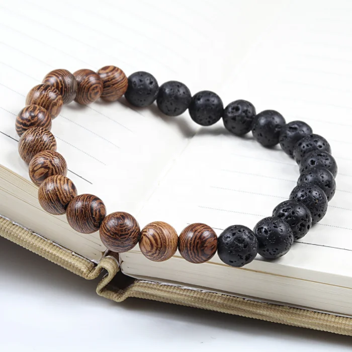 Natural Stone Wood 25 Beads Bracelet Buddha Yoga Style Wooden Beaded Bracelets
Natural Stone Wood 25 Beads Bracelet Buddha Yoga Style Wooden Beaded Bracelets