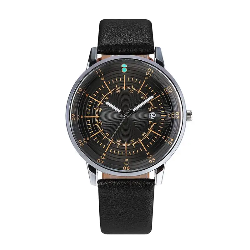 Customized Logo Stainless Steel Leather Band Material Promotion Gift Watch For Mens, As picture
Customized Logo Stainless Steel Leather Band Material Promotion Gift Watch For Mens, As picture