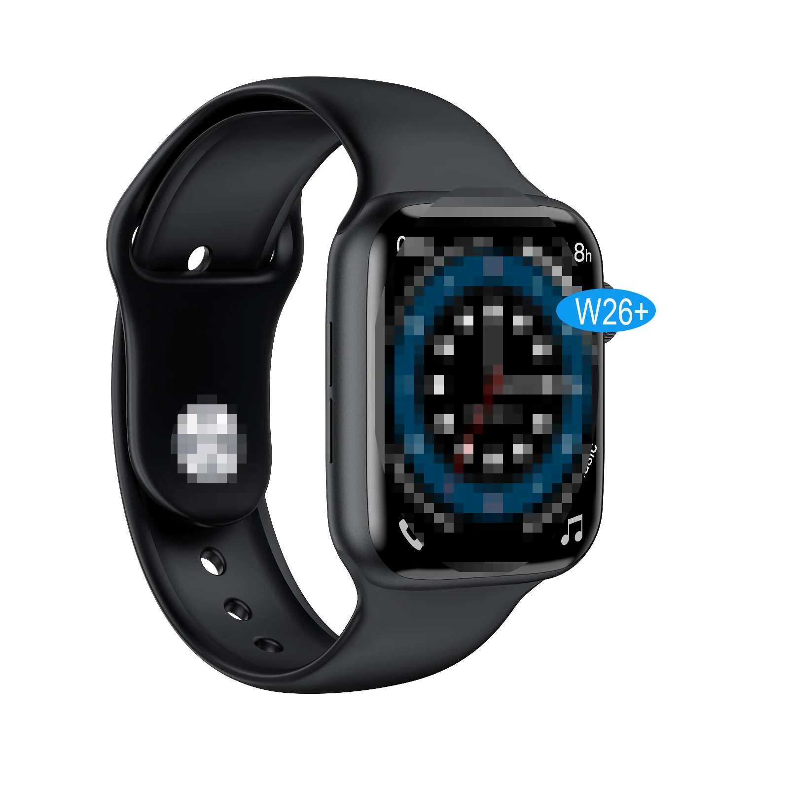 Digital Touch Heart Rate Fitness Tracker IOS And Android Smart Watch 6 W26+ W26 Plus
Digital Touch Heart Rate Fitness Tracker IOS And Android Smart Watch 6 W26+ W26 Plus